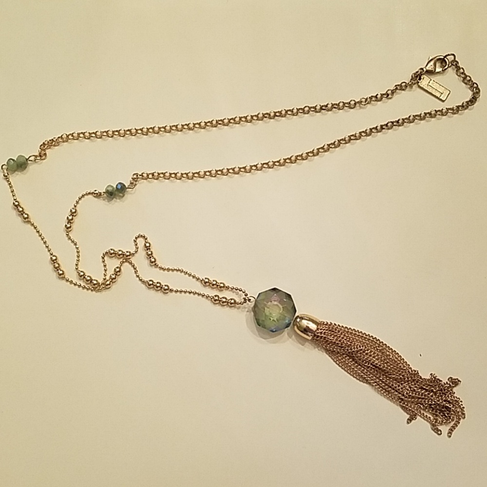 The Limited Tassel and Bead necklace